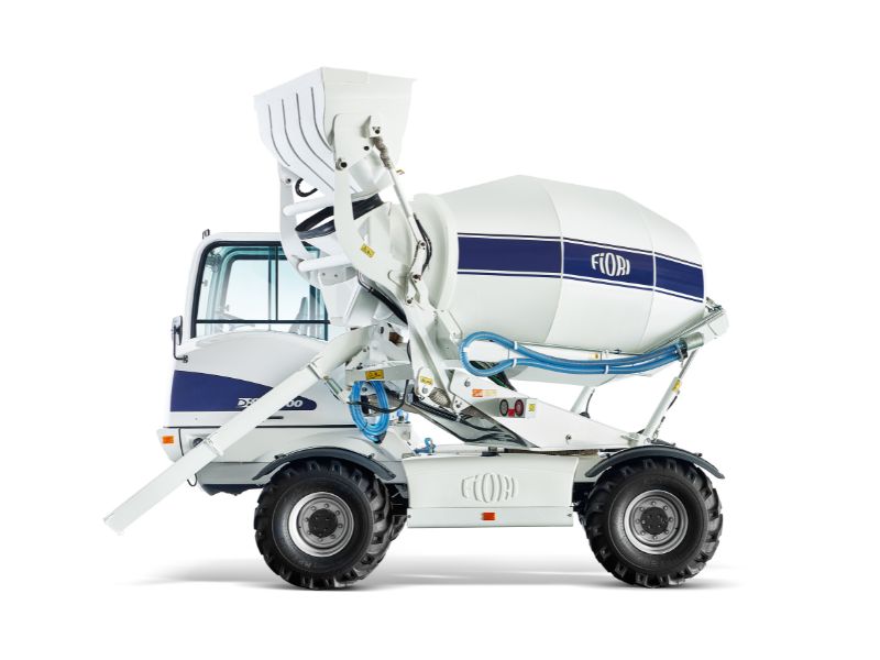 FIORI DBS 2800 rear loading self-loading concrete mixer truck
