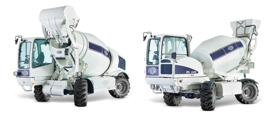 concrete self loading mixture